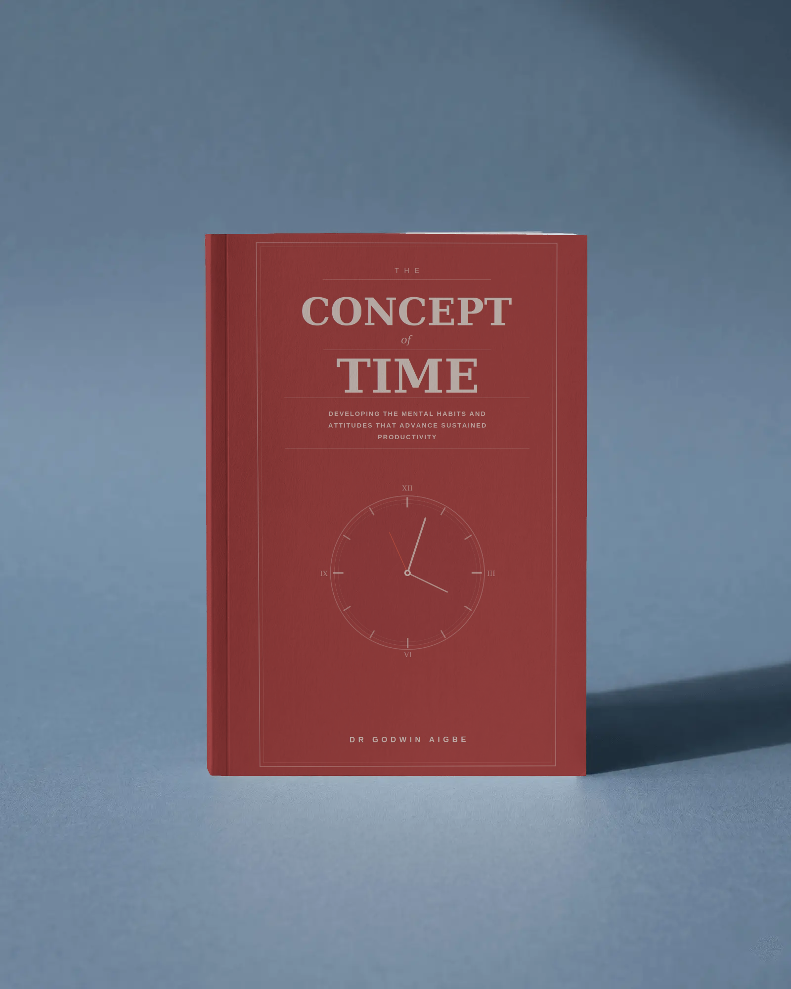 Front cover of The Concept of Time by Dr Godwin Aigbe